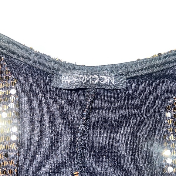 Vintage papermoon gold sequins like dress - Picture 6 of 6